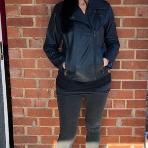 Leather and wool jackets 1of a kind designs